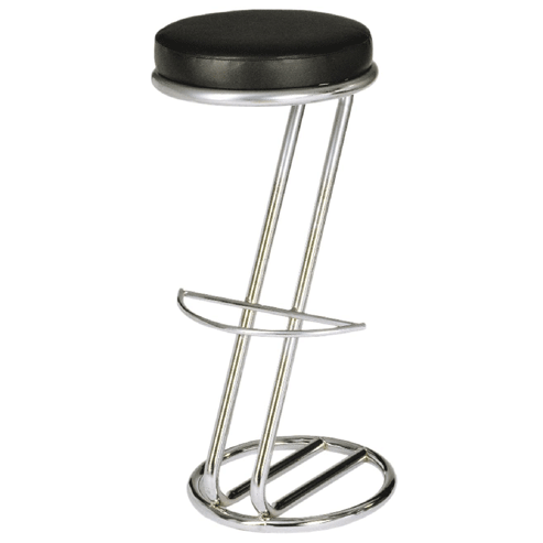 Sam Bar Stool with Black Seat